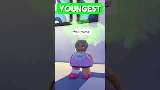 Download lagu When YOUNGER sibling is the FAVORITE… 😭💀 #adoptme #roblox #robloxshorts mp3