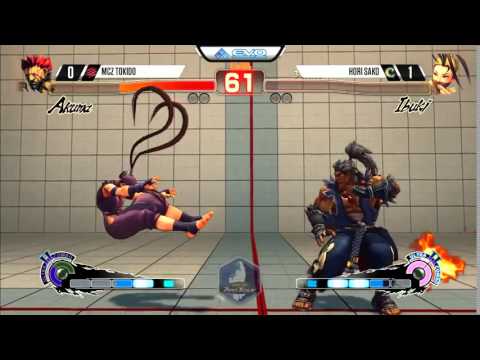 Tokido vs Sako USF4 TOP32 - SEMI FINALS - EVO2015