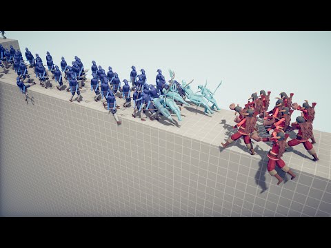 10x WARHORN vs ARMIES - Totally Accurate Battle Simulator TABS