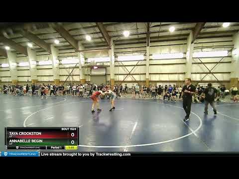 122 Lbs Cons. Round 2 - Taya Crookston, UT Vs Annabelle Begin, UT Ba7f