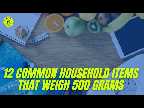 YouTube video about: What household item weighs exactly 500 grams?