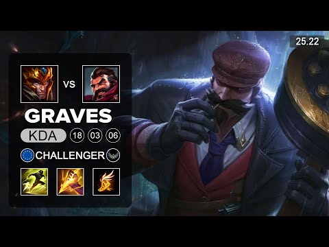 Graves vs Jarvan IV Jungle - KR Challenger - Patch 25.22 Season 15