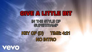 Supertramp - Give A Little Bit (Karaoke)