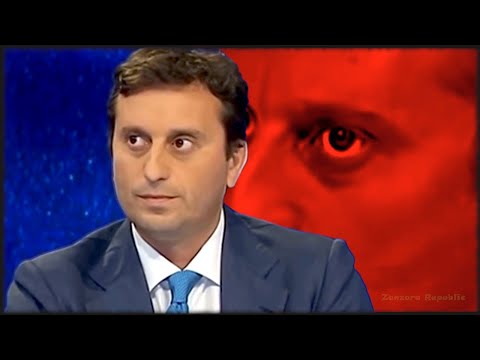 Video art: David Parenzo in "pausa e delirio a La7" (by Marco Vix)