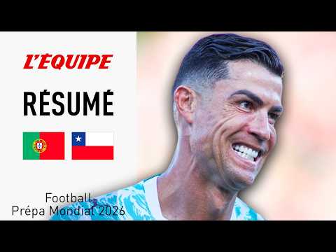 Prépa Mondial : Leao CRAQUE dans une BAGARRE, CR7 DE RETOUR... Les buts du Portugal face au Chili