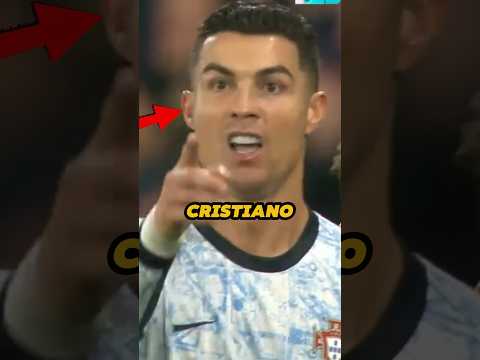 Ronaldo ENFURECIÓ con el Árbitro por lo que le Hizo a Cristiano Jr 😱🔥#cr7 #shorts#ronaldo