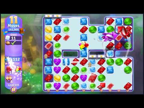 Wonka's World of Candy Level 455 - NO BOOSTERS + FULL STORY 🍫 | SKILLGAMING ✔️