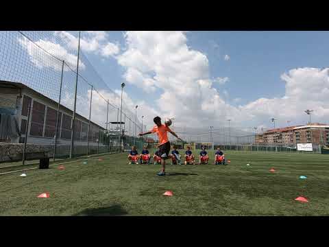 Spettacolo Calcio Freestyle allievi Summer Camp Roma 2025
