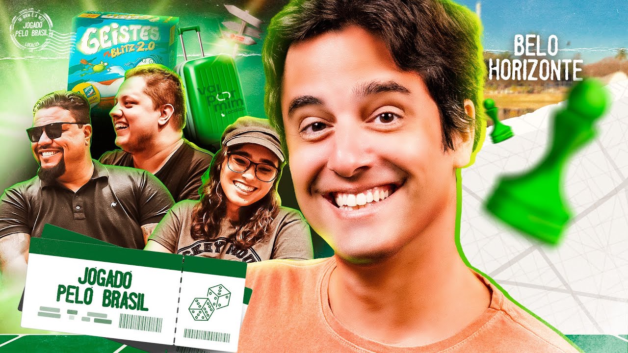 Jogado Pelo Brasil em Belo Horizonte | Shelf Bar e Jogos | Fantasma Blitz 2 | De Quem é a Vez?