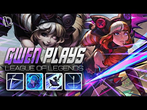 GWEN MONTAGE - GWEN PLAYS | Ez LoL Plays [60 FPS]