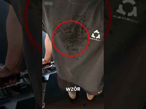 Ta koszulka ujawnia ukryte wzory, gdy się pocisz! 😱 $$$