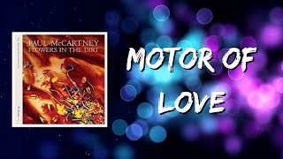 Paul McCartney - Motor Of Love (Lyrics)