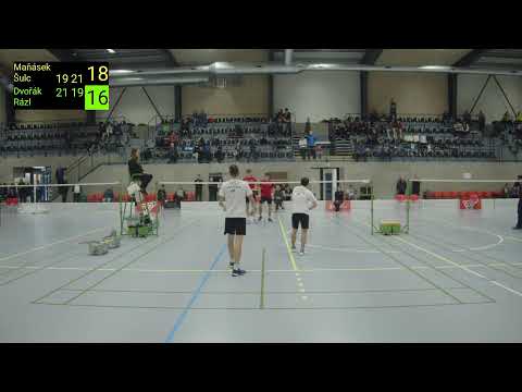 Badminton: MČR U19 Český Těšín 4.12.2022 - kurt 3