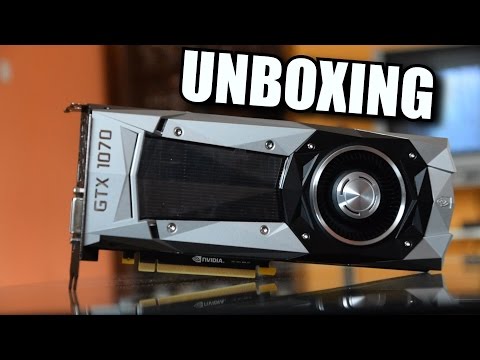 Unboxing GTX 1070 Founders Edition