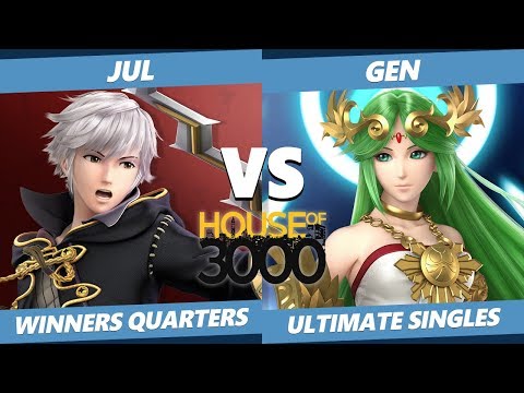 Smash Ultimate Tournament - Jul (Robin) Vs. Gen (Palutena) SSBU Xeno 191 Winners Quarters