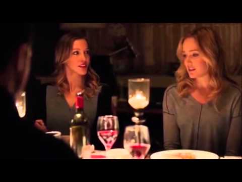 Arrow 2x14 Family dinner + Oliver & Laurel argue