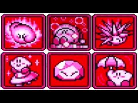 Kirby's Dream Course - All Copy Abilities