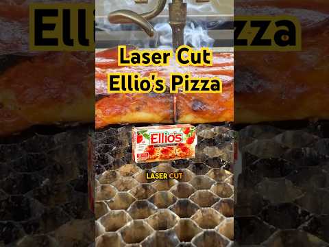 How to make laser cut Ellio's Pizza  #pizzapeelmagnets