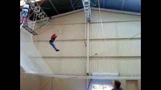 first time on a trapeze
