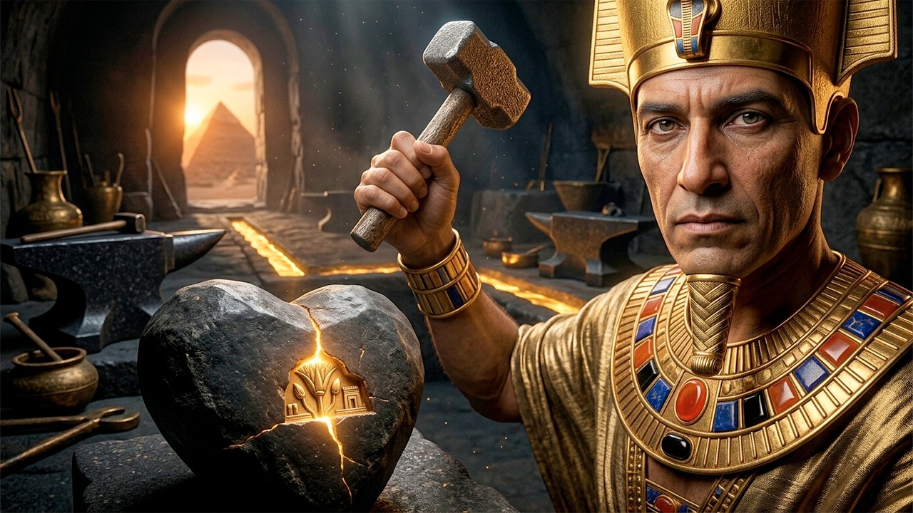 A Pyramid Without a Shadow Reveals Ptah’s Hidden Forge | Sacred Egyptian Chant for Deep Focus