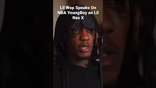 Lil Wop Speaks on NBA YoungBoy &amp; Lil Nas Collab Its a Business move #lilwop #lilnasx