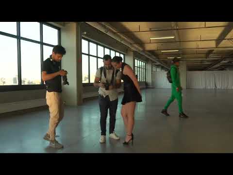 pretty models Navy Yard Hip Hop Fashion Week Brooklyn Runway Show backstage original raw film