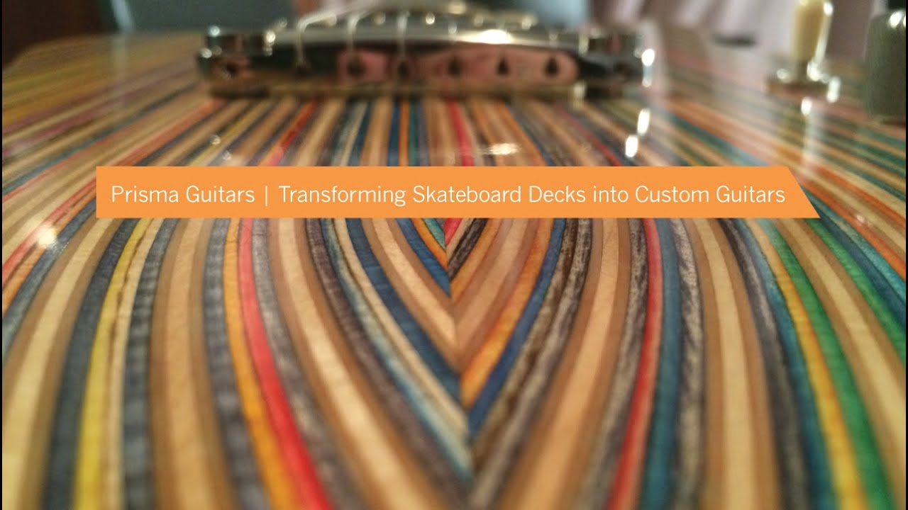 Prisma Guitars | Transforming Skateboard Decks into Custom Guitars