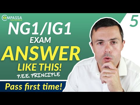 NEBOSH NG1/IG1 EXAM Get MORE Marks with The P.E.E. Principle