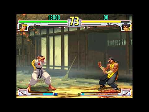 Yun on Makoto 45% meter gain from Zenpou Tenshin and 70% meter gain from jump in #Shorts