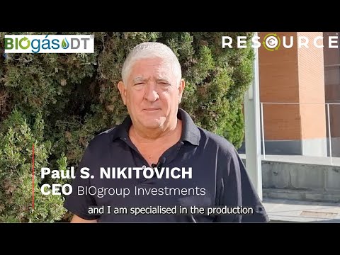 Biogroup  Investments - Biogas DT, selected by RESOURCE