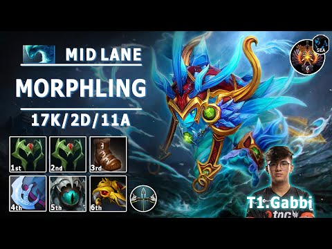 Morphling Mid Lane | 7.31b | T1.Gabbi Pro Morph Play | Dota 2 Immortal Gameplay