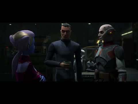 Howzer and Echo talk about the Empire - The Bad Batch Season 2 Episode 14