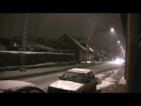 Så kom decembersneen i Nørresundby