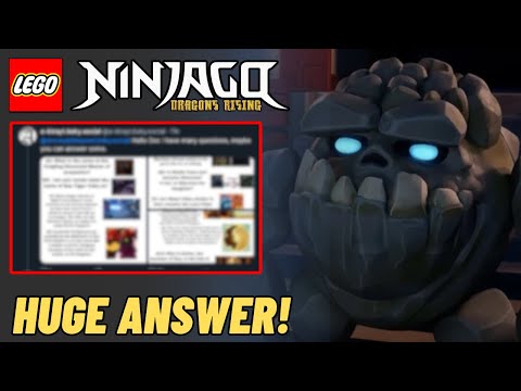 Cragling Elemental Master Name Revealed! 🪨 Ninjago Dragons Rising News!