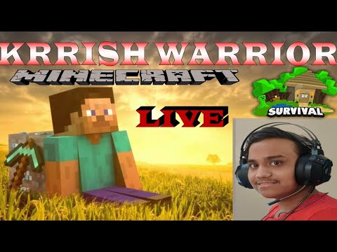 Krrish Warrior - Minecraft live stream | krrish warrior |  | Minecraft  24/7 overpowered smp RAID TO SMALL YOUTUBER