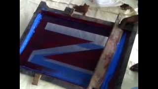 preview picture of video 'City Textiles - UN logo Screen Printing'