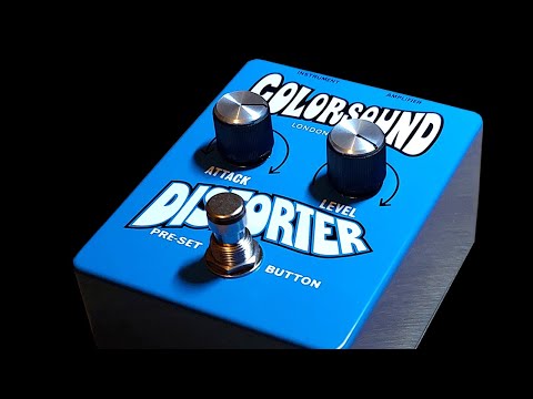 Colorsound Distorter 2023 - Blue image 3
