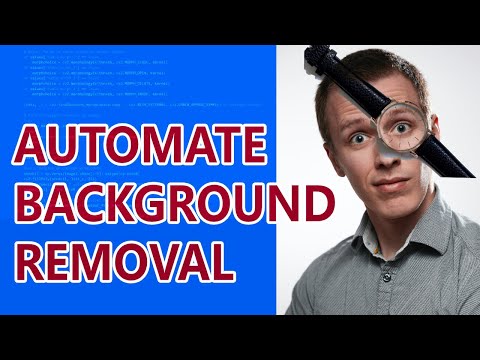 Remove Background from Image with python