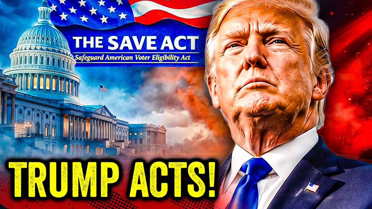 House PASSES The SAVE ACT as Trump To Declare National Security EMERGENCY!!!