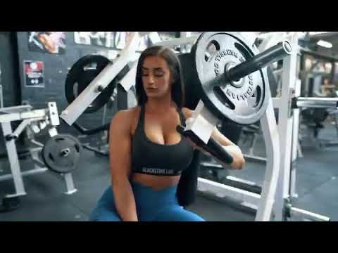 kikivhyce model chest workout #gymlover #celebrityworkout