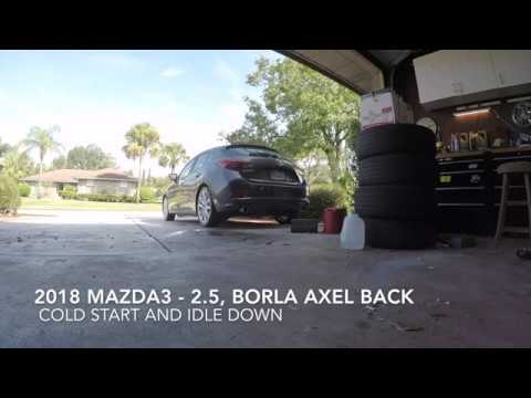 Mazda 3 Skyactiv 2.5 - Borla AxleBack