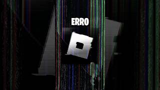 ESSE ERRO DO ROBLOX NÃO É BUG! ⚠️