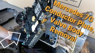 MERCEDES 722.9 7G Transmission How To Remove Conductor Plate, Valve Body and Solenoids