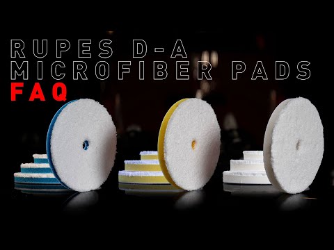 Everything You Need To Know About... RUPES BigFoot D-A Microfiber Pads