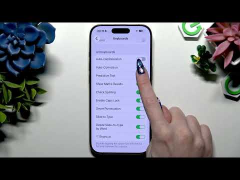 iPhone 16 Pro – How to Find Text Correction Options
