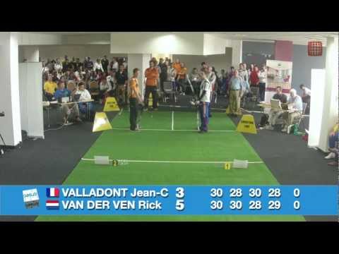 European Archery Indoor Championships Rzeszow 2013 - Valladont Jean-C vs Van Der Ven Rick Gold RM