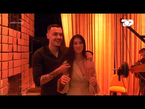 Briki dhe Artjoni dalin si çift nga Për’puthen  - Për’puthen prapaskena