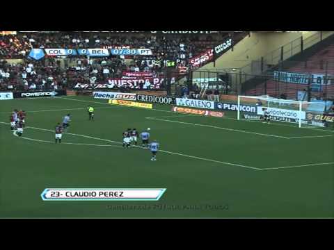 Gol de Pérez. Colón 0 - Belgrano 1. Torneo Inicial. Tercera Fecha. Fútbol para Todos