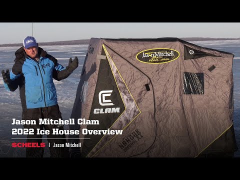 Jason Mitchell Clam Ice Shelter Line Up 2022 | SCHEELS