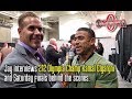 JAY INTERVIEWS NEW 212 OLYMPIA CHAMPION KAMAL ELGARGNI & BEHIND THE SCENES BACKSTAGE AT THE FINALS